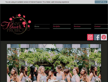 Tablet Screenshot of nycflowerproject.com